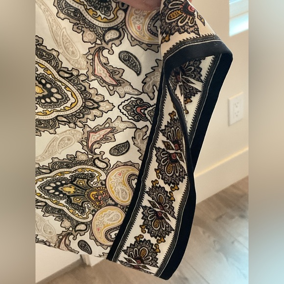 ***Max Studio*** Boho Open Kimono Paisley coverup . - Picture 7 of 8